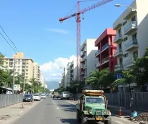 obras na Avenida Monteiro Lobato
